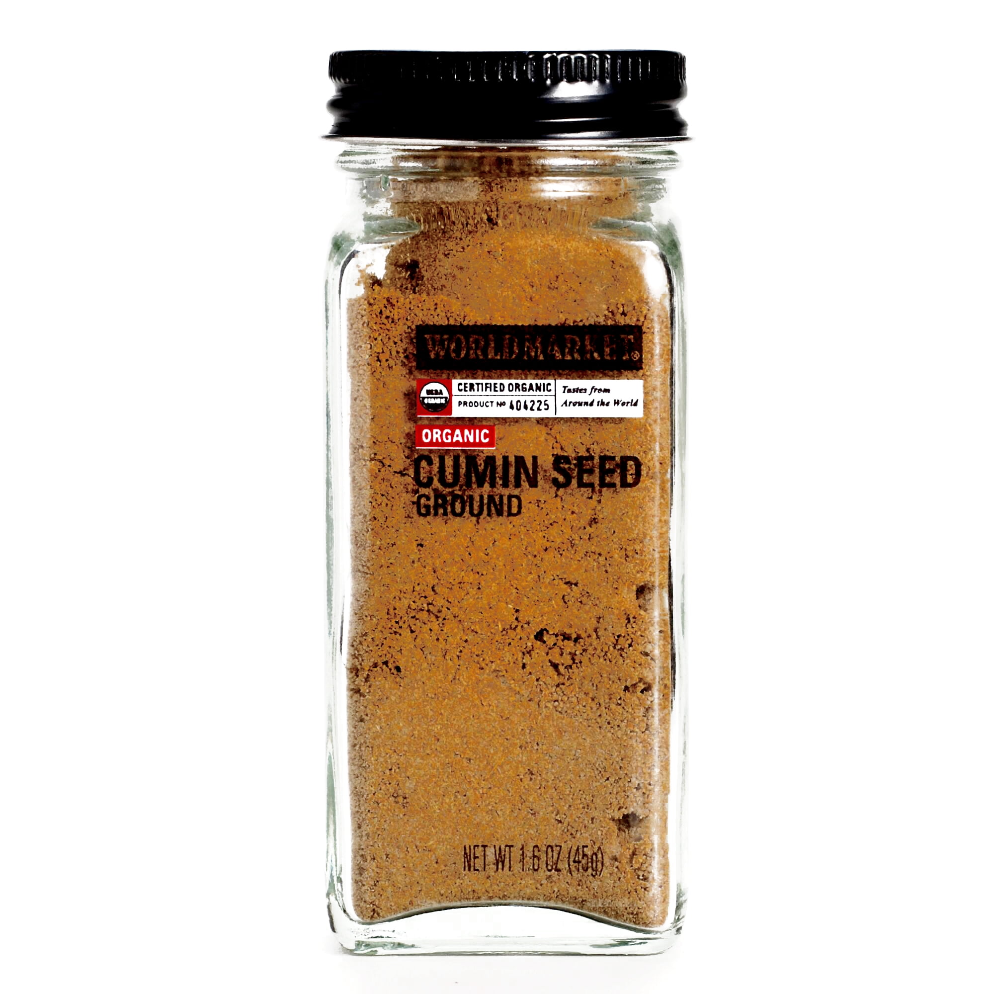 Organic Ground Cumin Seed 1.6 oz each (5 Items Per Order)