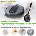 thumbnail image 7 of WTYYC 4Pack Shark Side Brush Replacement for RV850 R85 RV850BRN RV850WV RV851WV RV750 R75 RV760 RV761 RV71 72 75 ION Robot Vacuums Compare to Model RVSBK950, 7 of 7