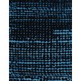 thumbnail image 1 of Ahgly Company Machine Washable Indoor Rectangle Abstract Night Black Area Rugs, 6' x 9', 1 of 7