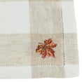 thumbnail image 3 of Saro Lifestyle Embroidered Leaf Hemstitch Placemat (Set of 4), 3 of 4