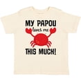 thumbnail image 3 of Inktastic My Papou Loves Me Boys or Girls Toddler T-Shirt, 3 of 5