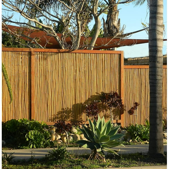 Natural Fencing Decorative Rolled Panel - 0.75in x 3ft x 8ft