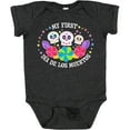 thumbnail image 3 of Inktastic My 1st DÃ­a De Los Muertos with Sugar Skulls and Flowers Boys or Girls Baby Bodysuit, 3 of 5