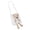 White, variant on Women's Casual Solid-Color Large Tote with Cute Bear Print, Spacious Canvas Shoulder Handbag with Sweet Design, Adorable Everyday Carry-All Purse for Shopping