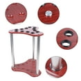 thumbnail image 2 of Pool Cue Rack Stick Holder Floor Stand Billiard Cue Rack Wood Organizer 12 Hole, 2 of 7