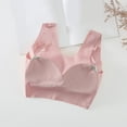 thumbnail image 4 of Gibobby Brasier sin varillas para mujer sujetador de talla grande, ropa interior para mujer, sujetador femenino Sexy, Top de tubo grande, sujetador de realce(Rosa,G), 4 of 5