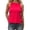 v#52Red215, variant on Womens Tank Tops Flowy Vest Halter Top Plus Size Solid Color With Adjustable Thin Strap Backless Loose Fit For Summer Training Classic Tops,Black,M
