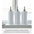 thumbnail image 5 of Yamazaki Home  Round Shower Dispenser - Three Styles, ABS Plastic, Body Soap, 16.9 fluid oz., 500 ml White, 5 of 7