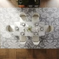 thumbnail image 5 of POVISON-79"Modern White Dining Table for 6-8, Glossy Sintered Stone Table, Butterfly Shape Carbon Steel Legs, 5 of 7