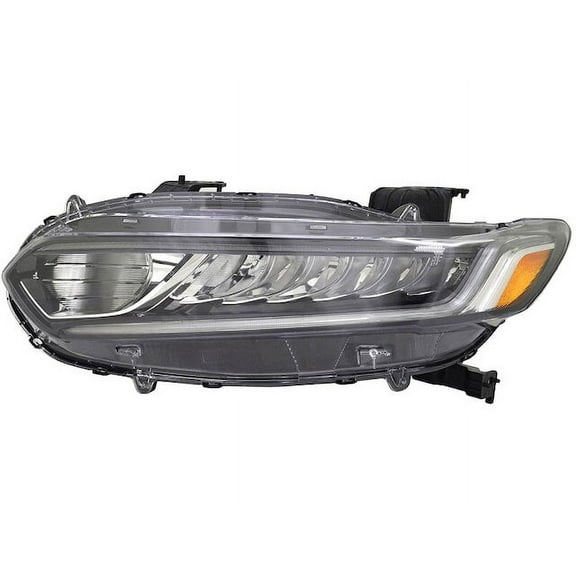 Left Headlight Assembly - Compatible with 2018 - 2021 Honda Accord Sedan 2019 2020