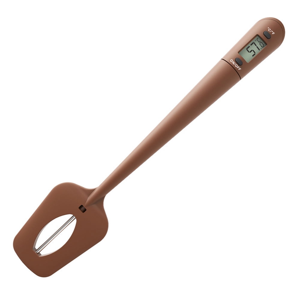 yuyomalo Thermomètre à spatule numérique Compteur de température de cuisson  pour bonbons au chocolat 