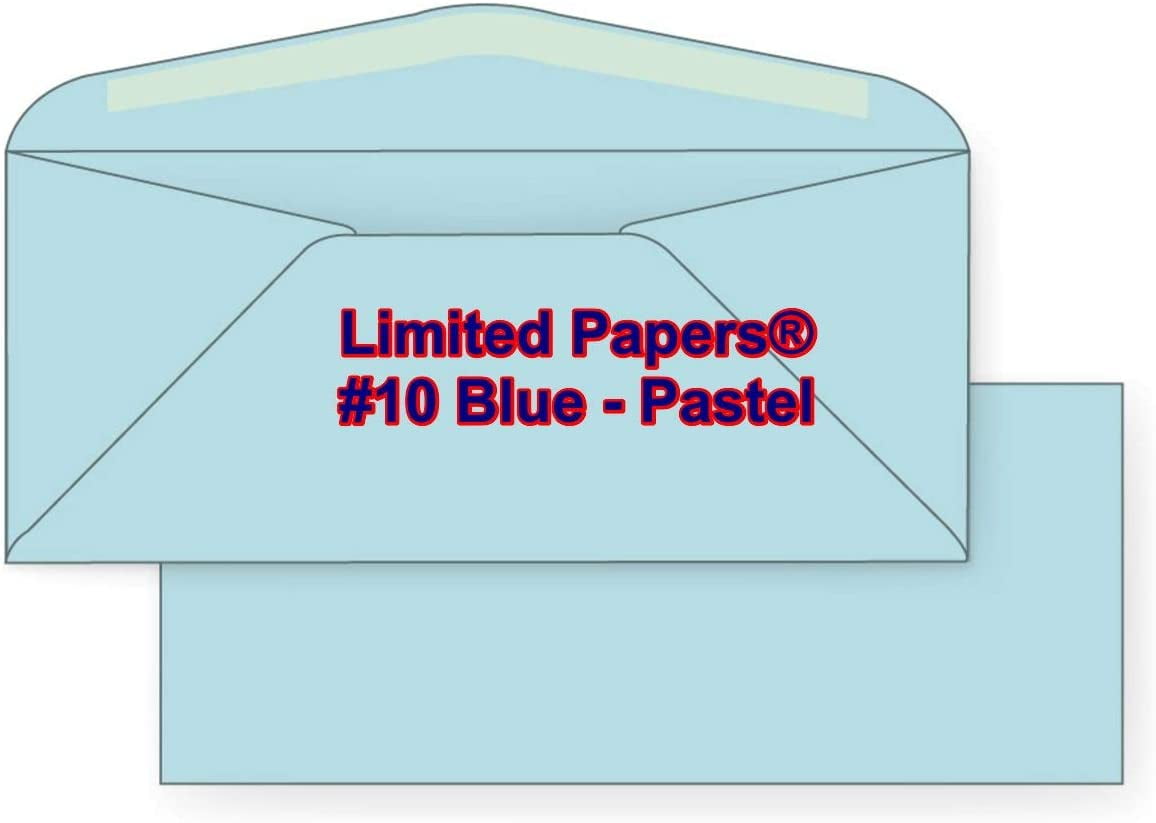 24# Soft Pastel - Announcement Letters Contracts Limited Papers Business Envelope Invoices 4.8 x 9.5 Checks Pink, 50 Statements #10 Regular Envelope TM 