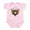 Petal Pink, variant on CafePress - Portugal Infant Bodysuit - Baby Light Bodysuit, Size Newborn - 24 Months