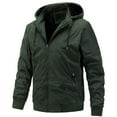 thumbnail image 1 of Men's Lightweight Casual Hooded Windproof Jacket Coat, 1 of 3