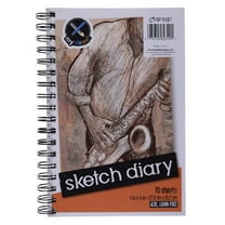 Top Flight Sketch Diary Book 9x6-inches