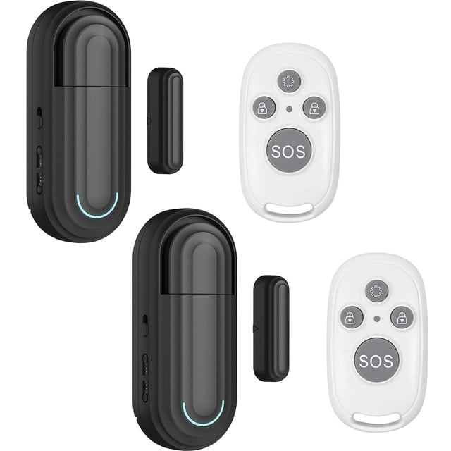 Alarma de puerta SanJie para seguridad infantil con control remoto de 0-120 dB de volumen