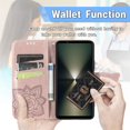 thumbnail image 5 of Butterfly Love Flower Leather Case For Sony Xperia 1 VI, 5 of 5