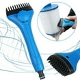 thumbnail image 1 of Deals Qaailabf Swimming Pool Paper Core Filter Cleaning BrushHandheld Blue Cartridge Cleaning BrushRinse ToolAccessories, 1 of 9