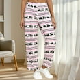 thumbnail image 4 of PFRNLF Christmas Pajama Pants for Women, Comfy Fuzzy Pj Bottoms with Pockets Fluffy Fleece Sleepwear Pants, 4 of 6