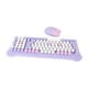 thumbnail image 5 of Combo de Teclado y Ratón Inalámbricos, Teclado Inalámbrico para Mácina de Escreto retro de 98 Teclas con Teclas Redondas, Ratón de 1600 PPP, Lindo Juego de Rouse Con Teclado, 5 of 7