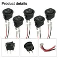 thumbnail image 1 of 2-PIN SWITCH CIRCULAR SWITCH Nylon PA66 Material Pressure Design Reliable Solution 0.87 * 7.09 Inches Vehicle Projects, 1 of 12