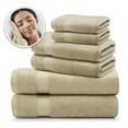 thumbnail image 3 of Microdry 100% Cotton Bath Towel Set, Linen (6-Piece), 3 of 9