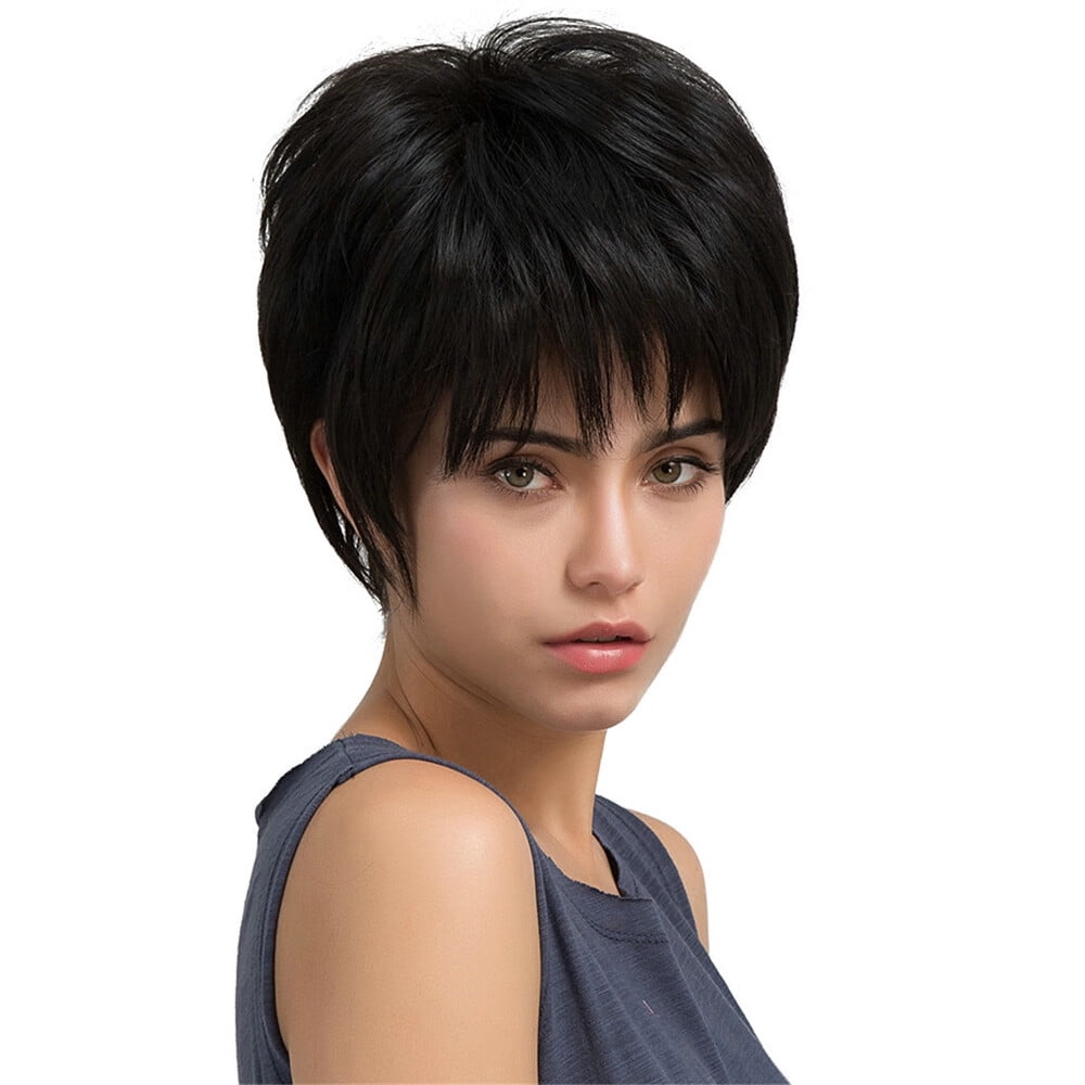 UTOURS Real Remy Human Hair Topper Toupee Clip Hairpiece Lace Top Wig For Women