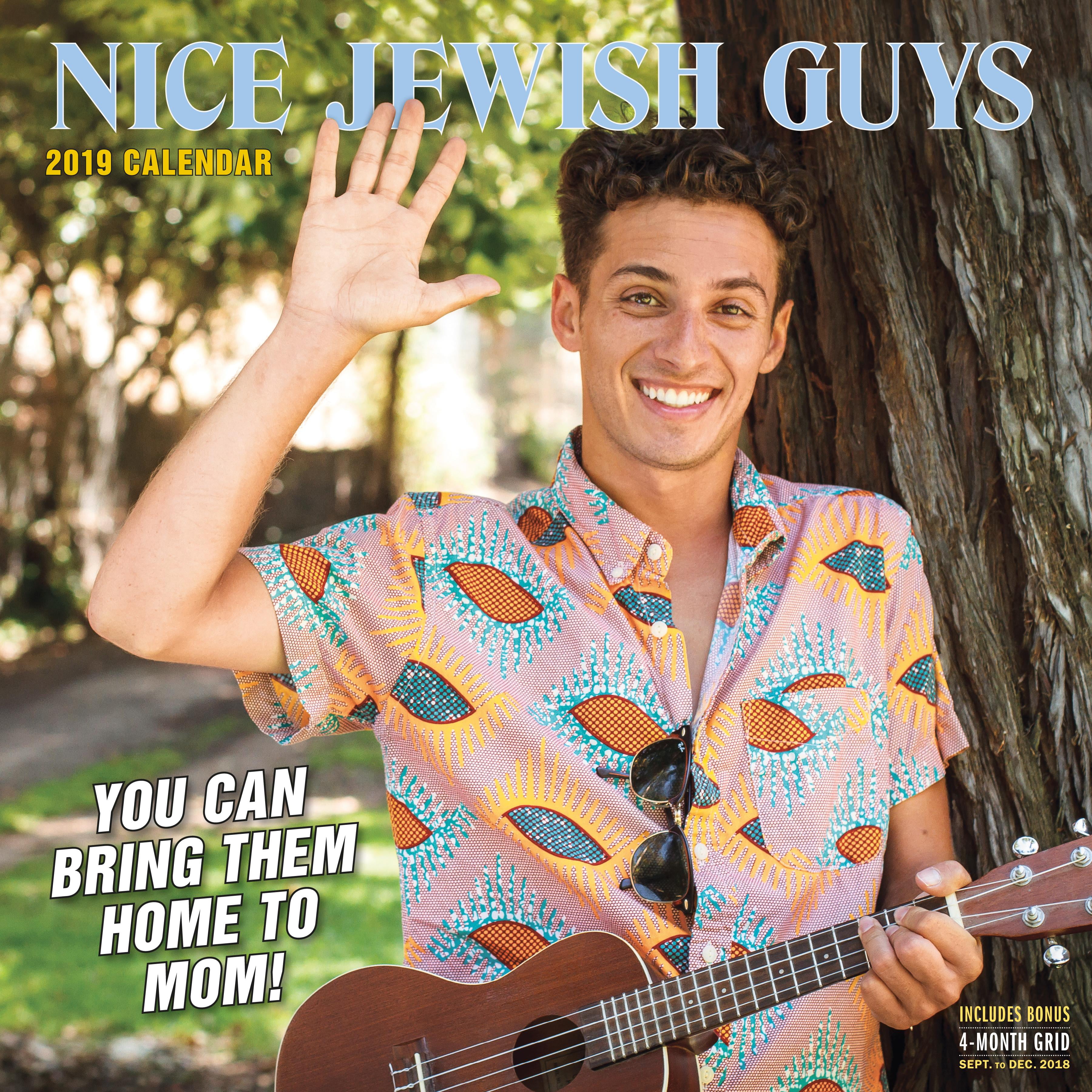 Nice Jewish Guys Wall Calendar 2019: You Can Take Them Home to Mom! (Other)  - Walmart.com