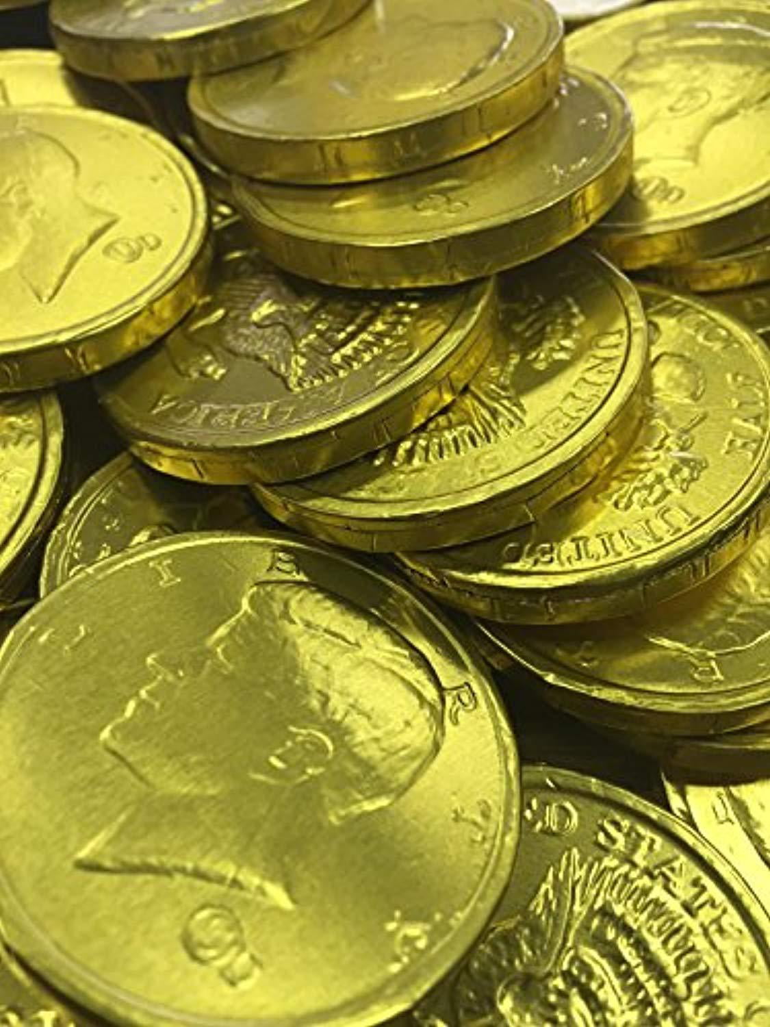Gold Chocolate Coins - 1b - Walmart.com