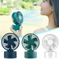 thumbnail image 1 of Iumwxz Portable Fan Office Desktop Fan Student Dormitory Desktop Mini Silent Small Fan Mini Fan Multicolor Plastic Today Discount, 1 of 2