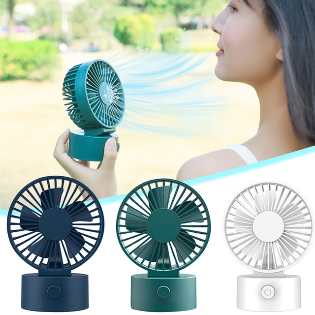 Iumwxz Portable Fan Office Desktop Fan Student Dormitory Desktop Mini Silent Small Fan Mini Fan Multicolor Plastic Today Discount