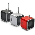 thumbnail image 5 of Portable Stereo Bluetooth Speakers FM Radio Clear Bass Dual Track Speaker TF Card USB Music Player TDV26 Mini Subwoofer Stereo Speaker FM Radio Music Player with Antenna, 5 of 8