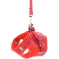 thumbnail image 5 of LANFENG Small Dog Harness and Leash Set No Pull Adjustable Reflective Step-in Puppy Boy Girl Vest Harnesses Soft Corduroy Mesh Padded for Pet Dogs Cats, 5 of 18