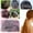 B, variant on 50 PCS Girls No Damage Hair Ties Elastic Ponytail Holder Soft Headband Accessories Mini Seamless Toddler Hair Bands