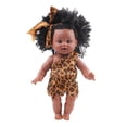 thumbnail image 1 of 12 pulgadas Reborn African Baby Girl Doll Vinilo Recién nacido Niño Muñecas para niños Juguete Chica 2 SM SunniMix Muñeca recién nacida de vinilo, 1 of 6
