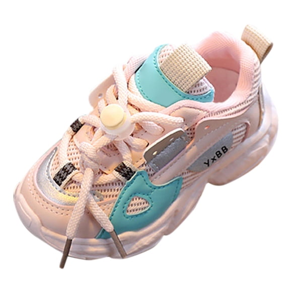 Girls Sneakers Kids Sports Big Tennis Size 5 Shoes Casual Footwear First Kids Shoes Girls Kids Slip on Shoes Summer Outdoor Breathable Soft Tennis Shoes Walking Shoes Comfortable Athletic