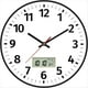 thumbnail image 1 of Reloj de Pared Digital de 12 Pulgadas con Hora, Día de la Semana y Temperatura. Silencioso, Funciona con Pilas., 1 of 8