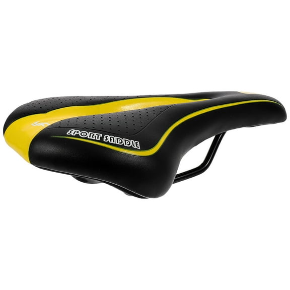 Worgeous  Saddle Yellow Mountain Bike Seat Cycling Saddles Racing Miss