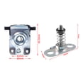 thumbnail image 5 of Lower & Upper Catch Latch Hood Lock Kit #51238229807 For BMW E39 E46 E53 525I X5, 5 of 5