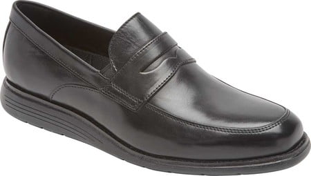 rockport leather penny loafer
