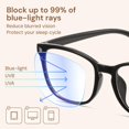 thumbnail image 3 of Gafas Blue Light Gaoye Stylish para mujer, paquete de 3, 3 of 8
