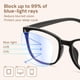 thumbnail image 3 of Gafas Blue Light Gaoye Stylish para mujer, paquete de 3, 3 of 8