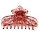 thumbnail image 2 of Pinza para el pelo retro grande y duradera con mordaza para cabello grueso Luz roja, 2 of 7
