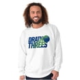 thumbnail image 4 of Basketball Drain Three Pointers Men's Crewneck Sweatshirt Brisco Brands S, 4 of 6
