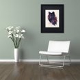 thumbnail image 3 of Trademark Fine Art 'Universal Wolf' Canvas Art by Robert Farkas, Black Matte, Black Frame, 3 of 4