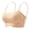 Beige, variant on Womens Bras Wirefree Padded Push up Bras Adjustable Strap Comfort Bralettes Plus Size Tube Top Bra