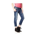 thumbnail image 2 of Aeropostale Mujer Bayla Skinny Fit Jeans, Azul, 000, 2 of 3