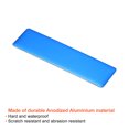 thumbnail image 3 of Unique Bargains 3'x1' Metal Name Plate Anodized Aluminium Self Adhesive Sign Tag Blue 20 Pack, 3 of 6