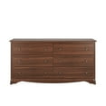 thumbnail image 4 of Prepac Sonoma Cherry 6-Drawer Double Dresser for Bedroom, CDC-6330-V, 59" W x 17.5" D x 29" H, 4 of 13