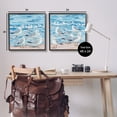 thumbnail image 3 of Stupell Industries Sandpipers on Shore Painting Animals & Insects Painting Black Framed Art Print Wall Art, 24 x 24, Set of 2, 3 of 9